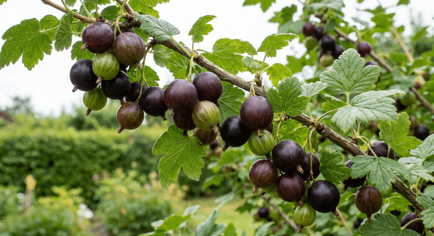 Jostabär – taggfri hybrid mellan vinbär och krusbär