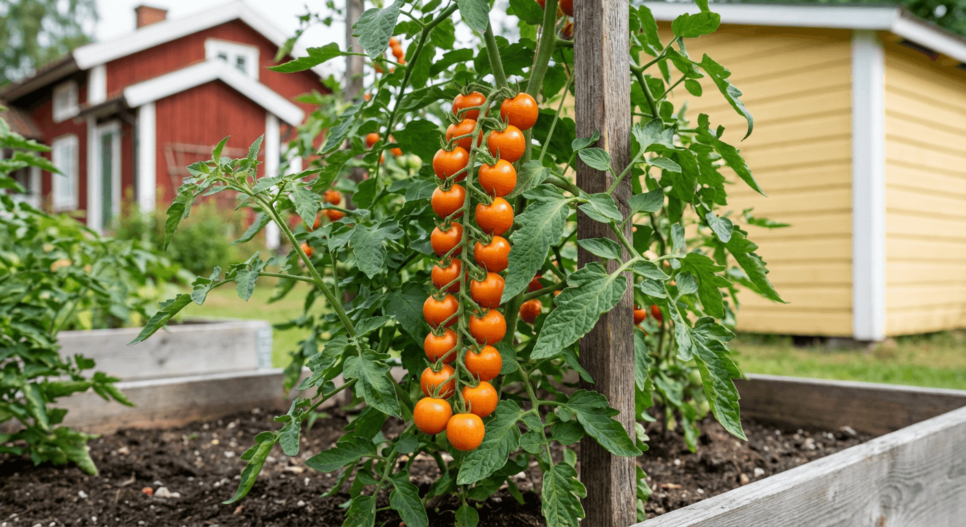Cocktailtomater Suncherry – söta frukter för växthus