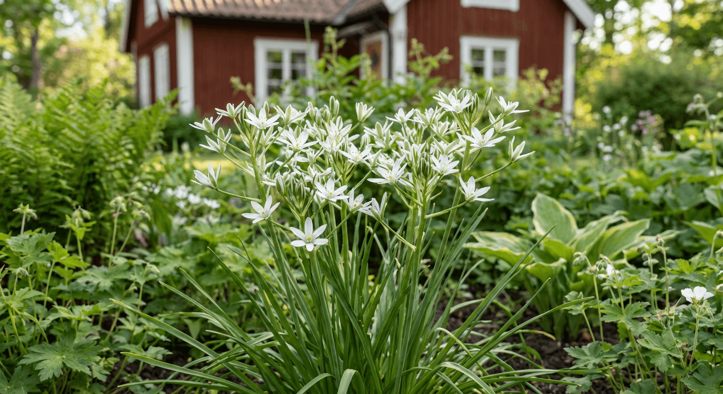 Morgonstjärna – vita stjärnformade blommor för trädgården