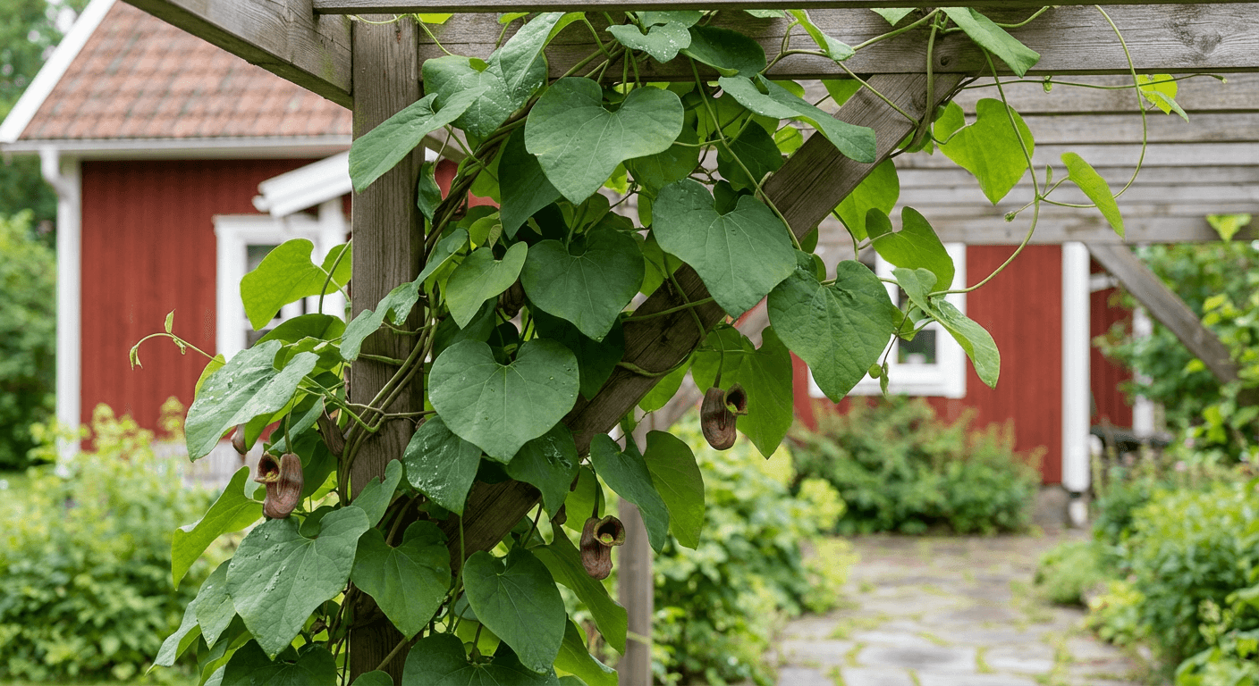 Pipranka – snabbväxande klätterväxt