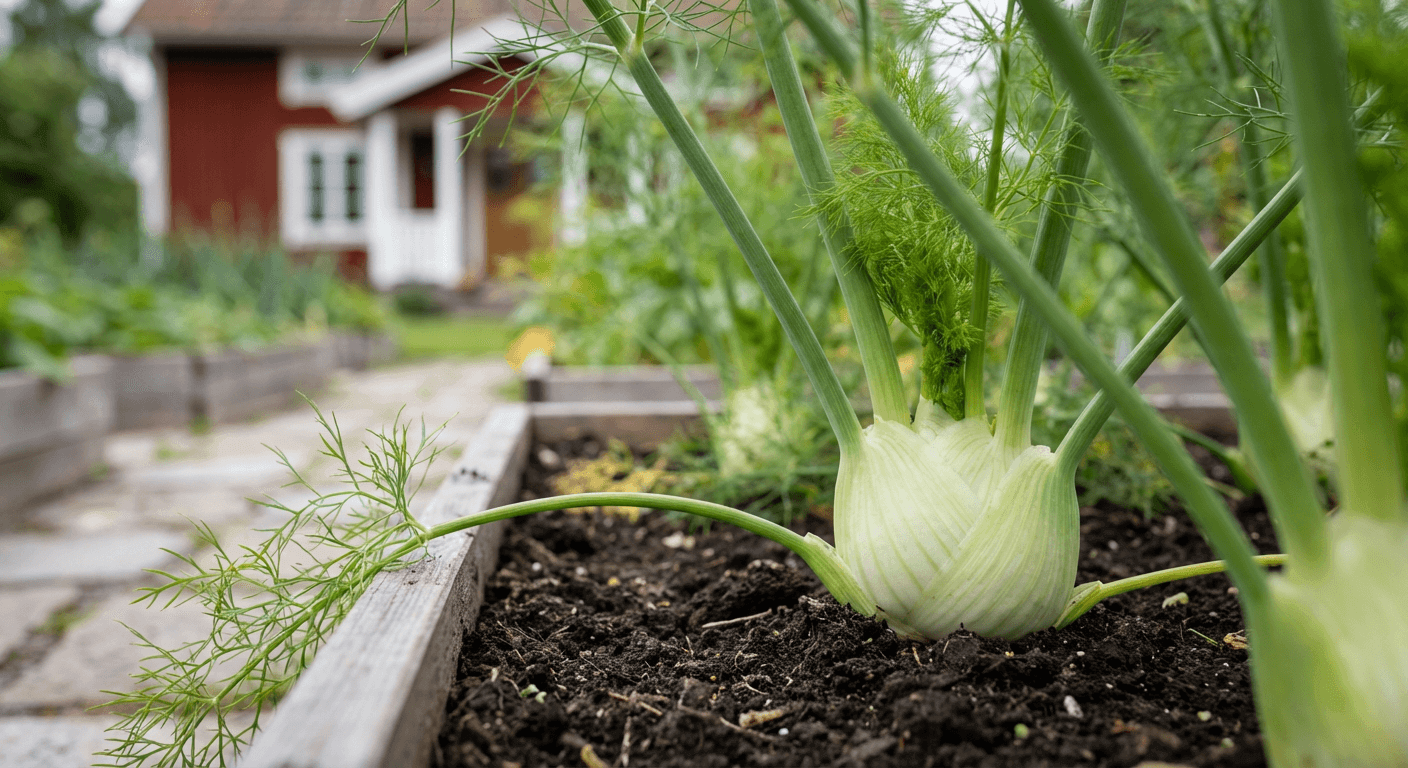 Fänkål – knöl och blad från medelhavsväxten