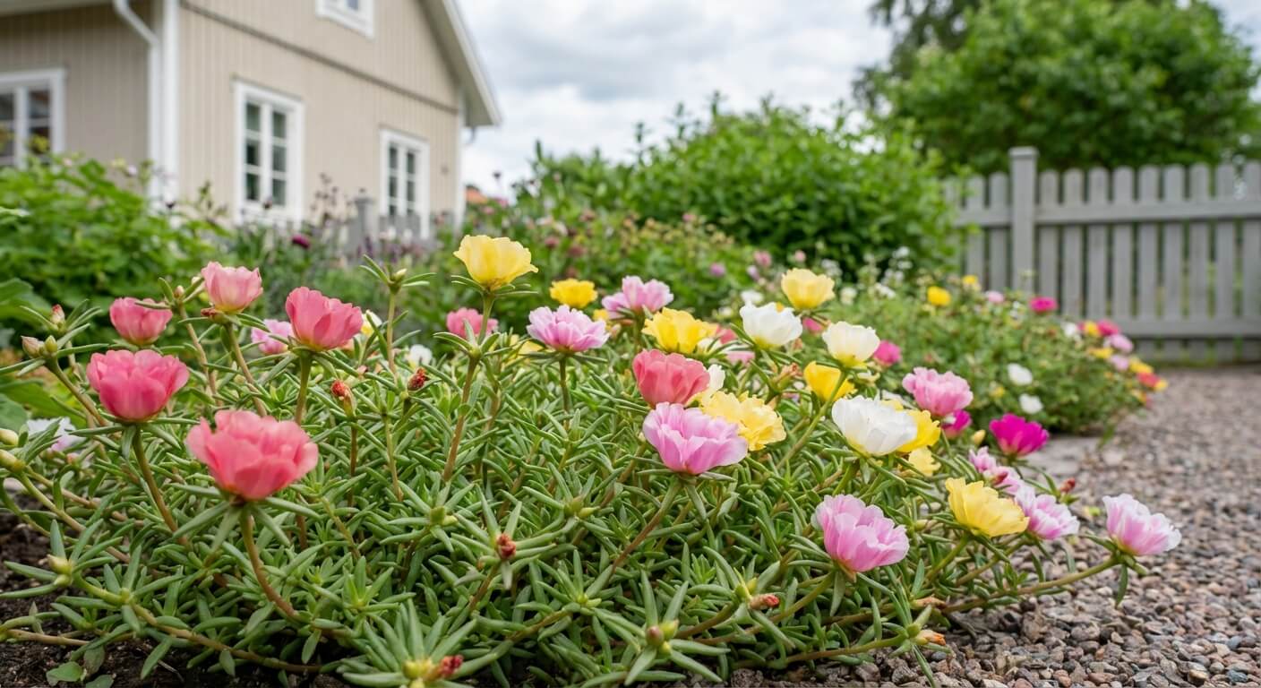 Praktportlak – solälskande sommarblomma för krukor