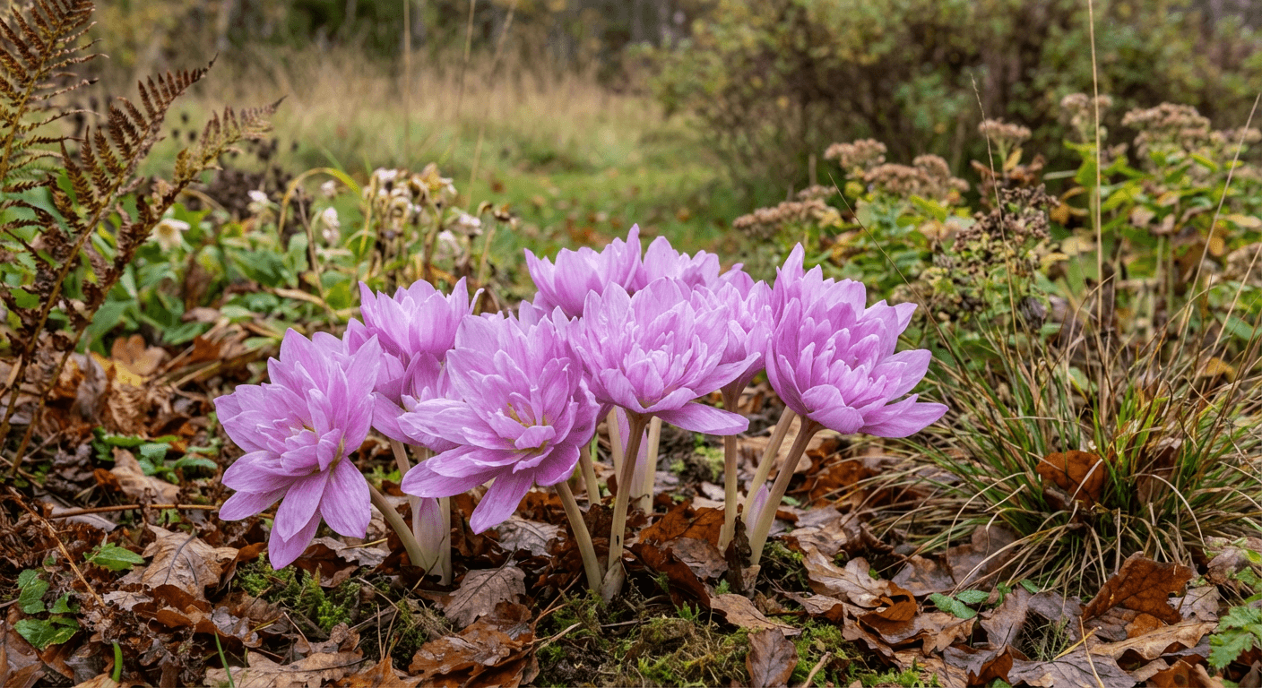 Tidlösa 'Waterlily' – fyllda, lila höstblommor för en oväntad trädgårdsprakt