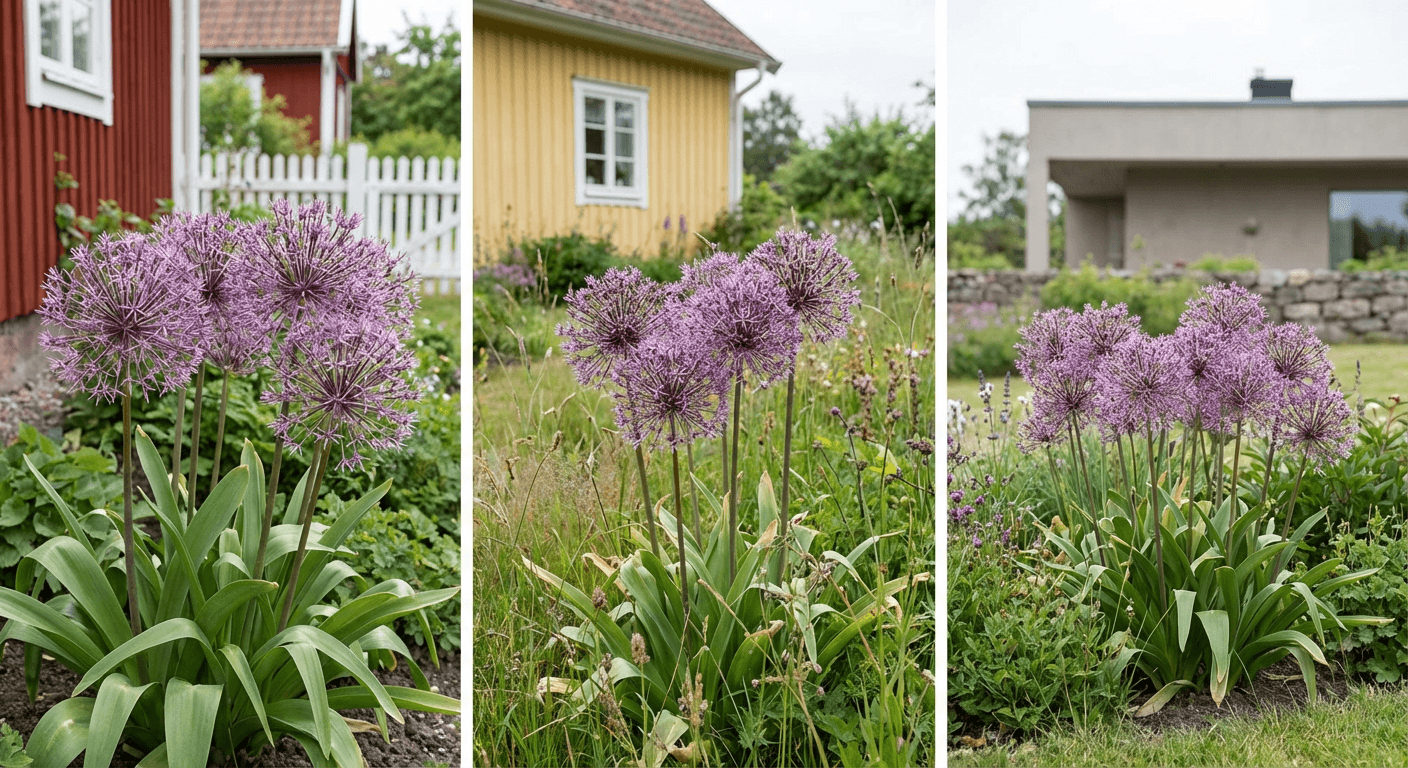 Fjärilslök – stjärnklot för soliga lägen