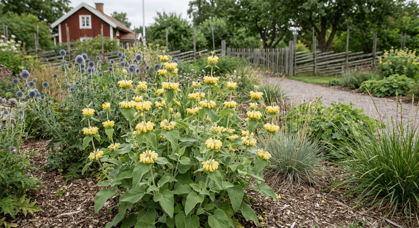 Gul lejonsvans – tålig perenn med gula blomkransar