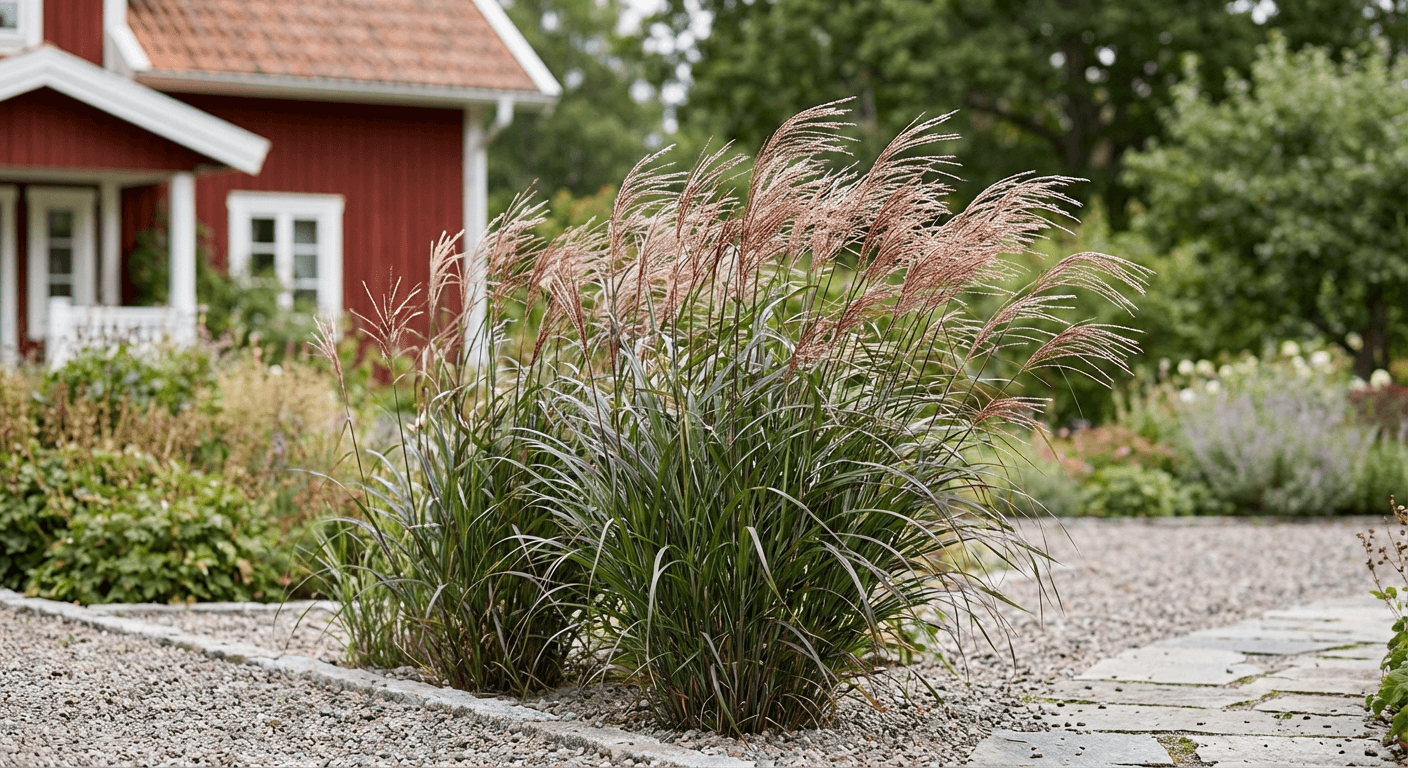 Kopparmiskantus – höstfärg och blomvippor