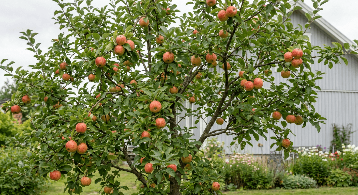 Äpple 'Oranie' – höstäpple med söt, aromatisk smak