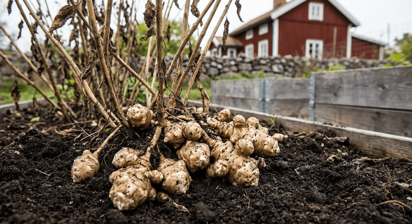 Jordärtskocka – tålig rotfrukt för svenska trädgårdar
