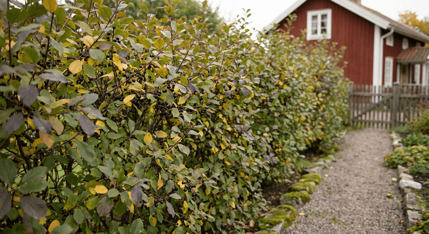 Brakved – häck för sol och skugga