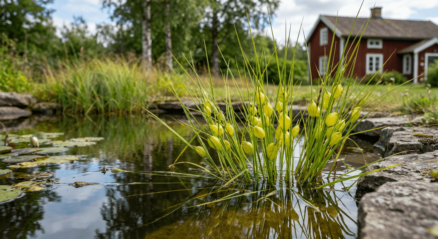 Blåsäv – frodig vattenväxt för fuktiga miljöer