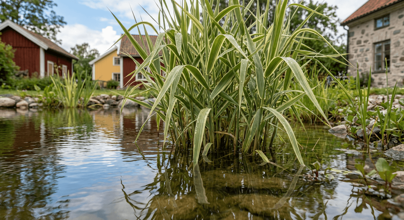 Rörflen – gräs för fuktiga strandmiljöer