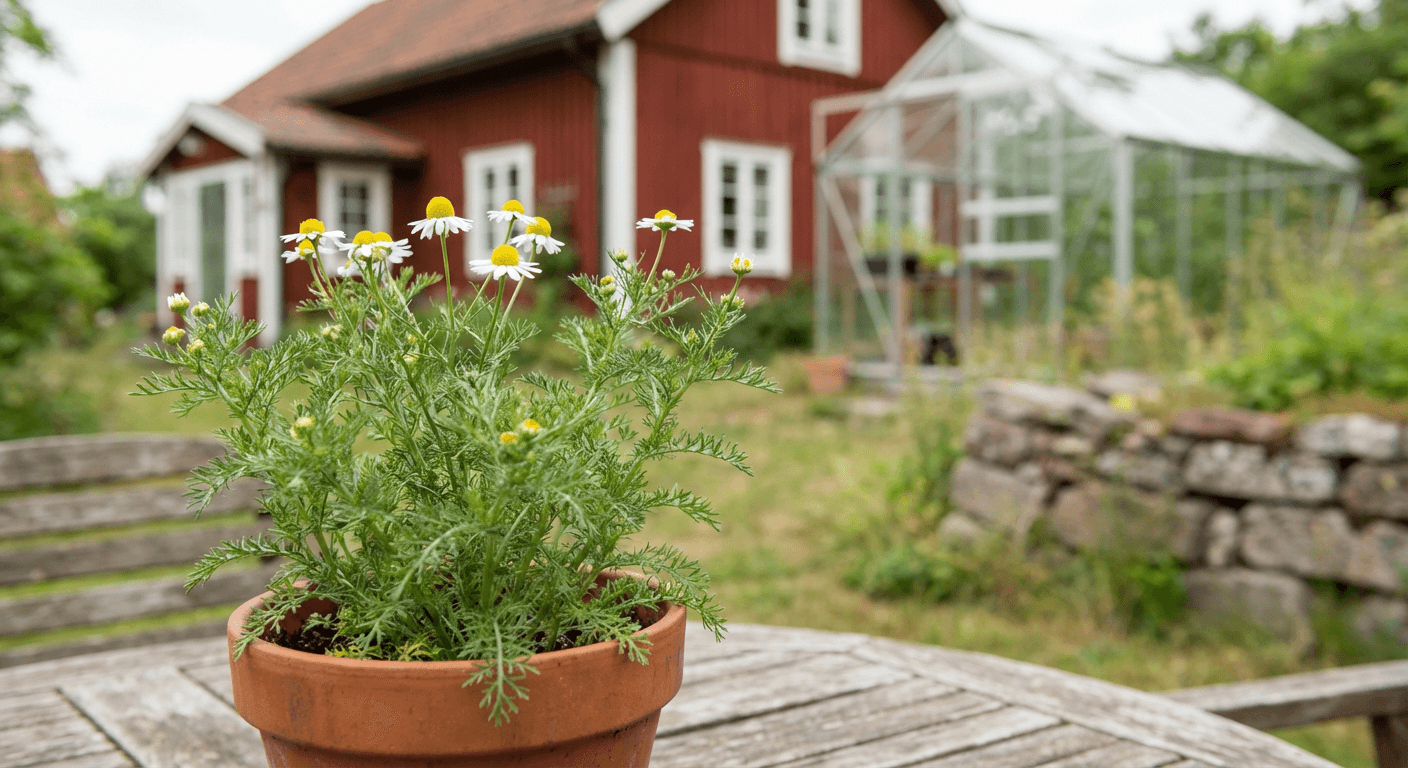 Kamomill – odla från frö för hemgjord te