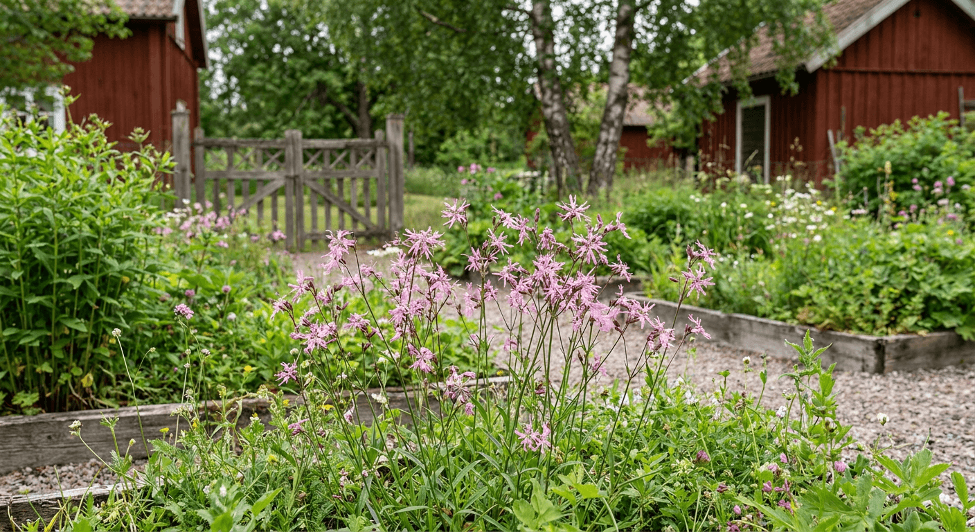 Gökblomster – rosa perenn för fuktiga lägen