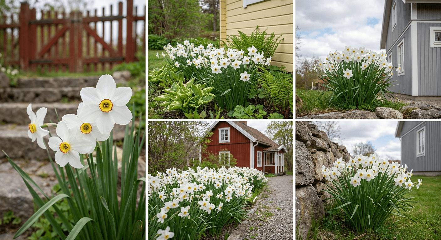 Pingstlilja – vit vårblomma med doft