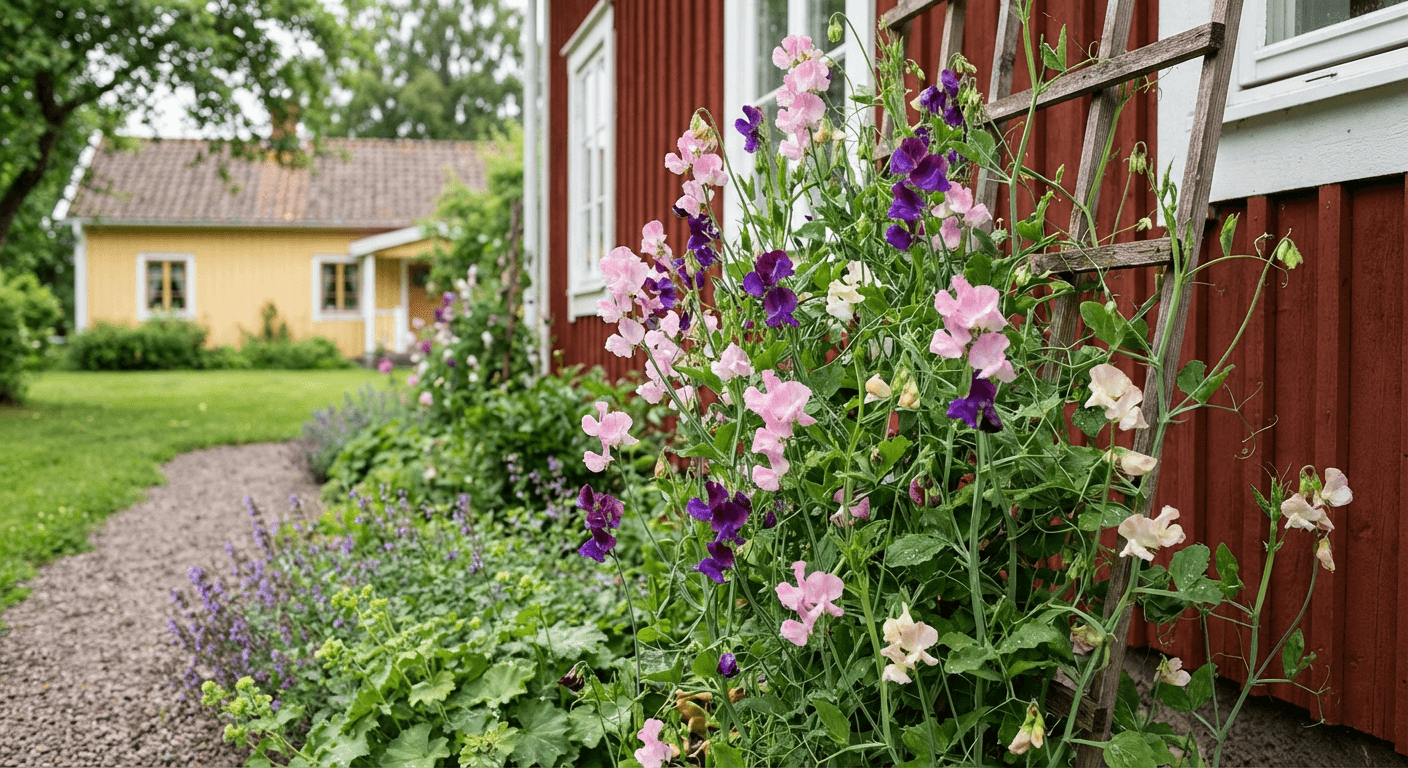 Doftärt – ettårig klättrare med ljuvlig doft