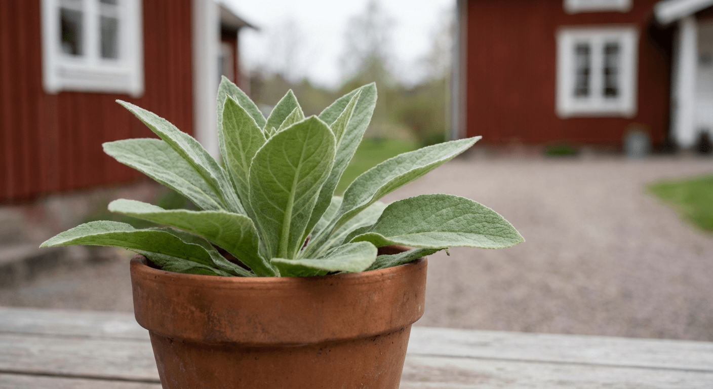 Kungsljus – tvåårig ört med gula blomstänglar