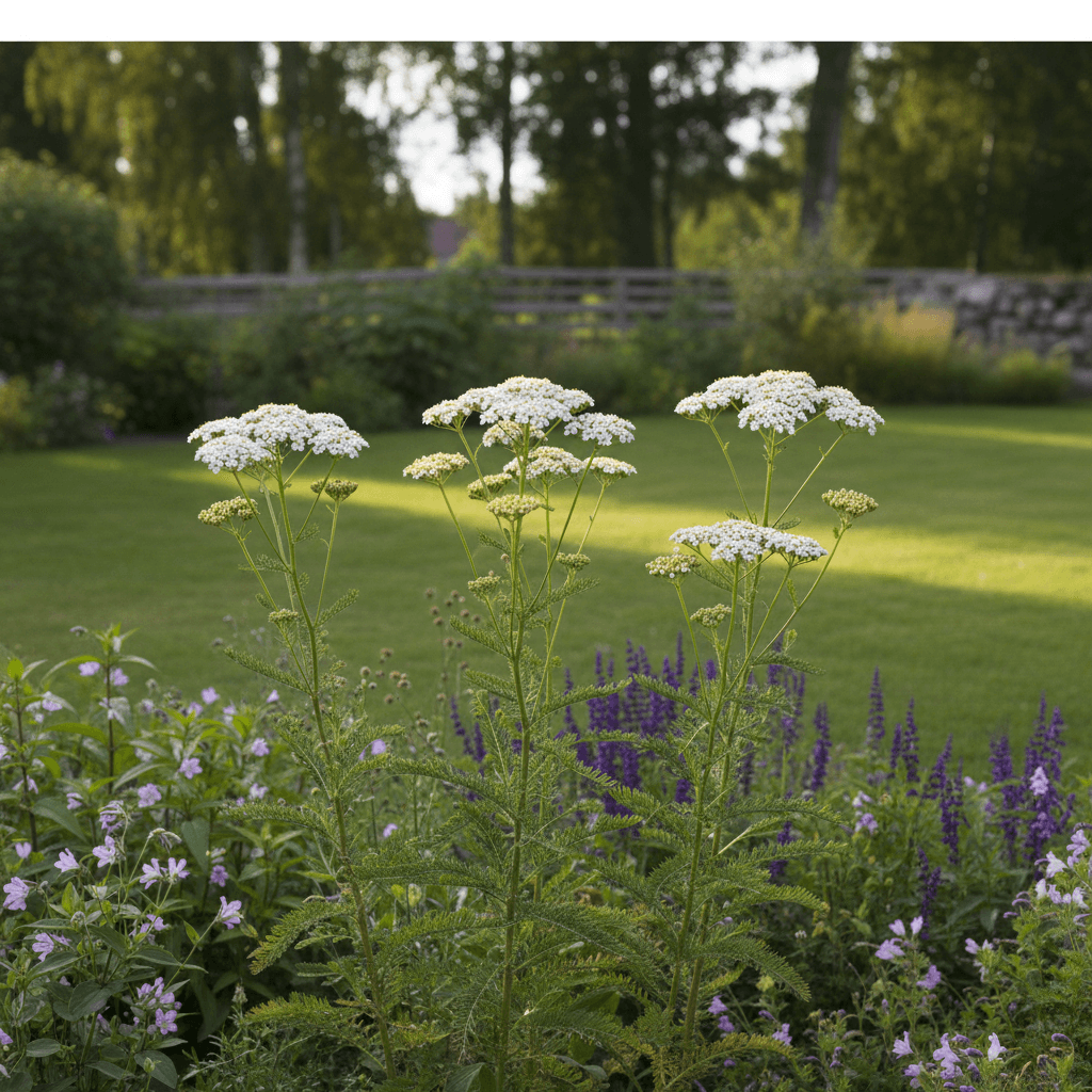 Röllika – långblommande perenn för solig rabatt