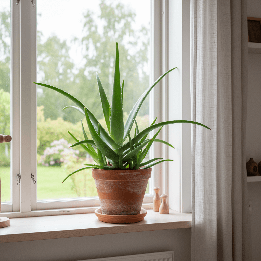 Äkta aloe – odla i kruka för hudvård