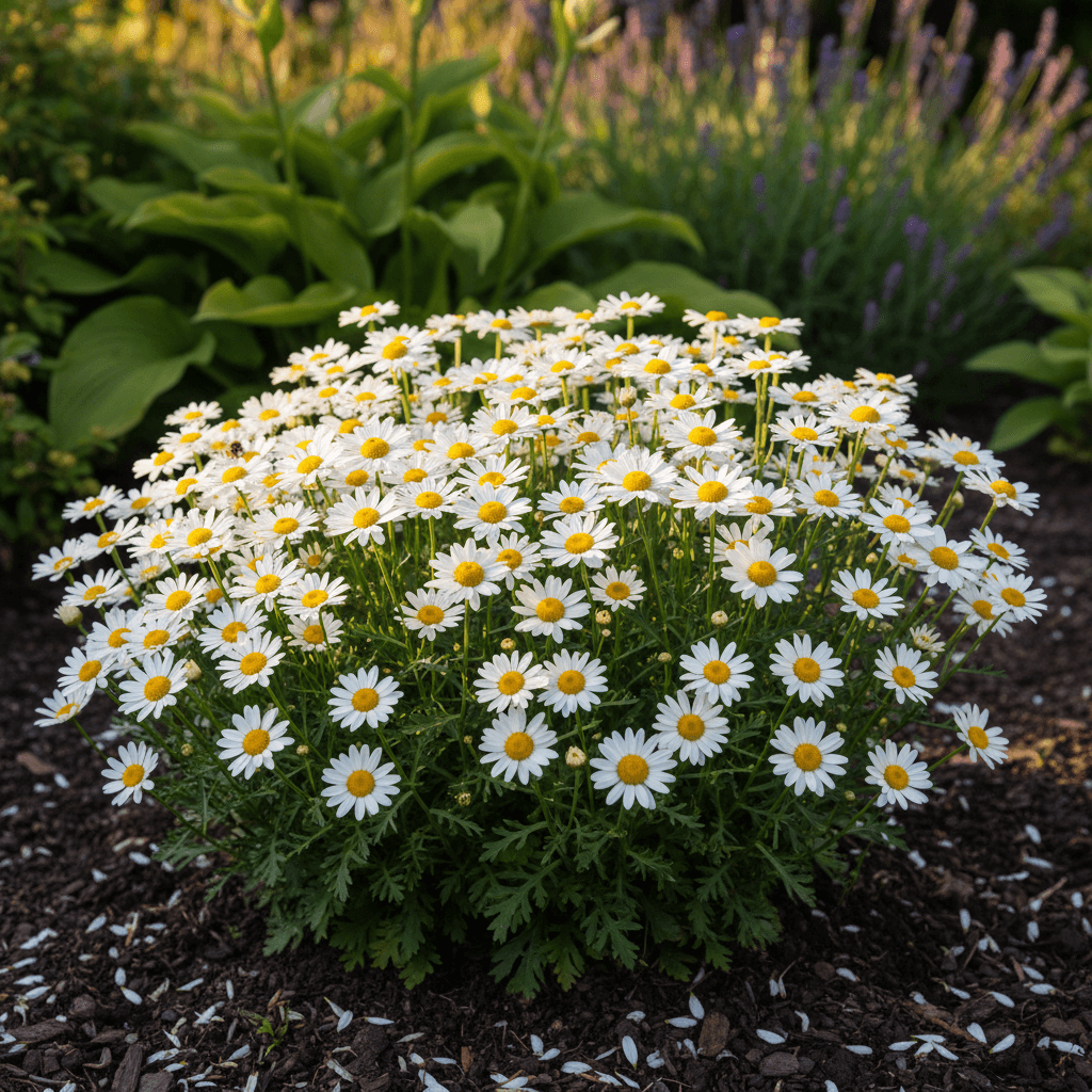 Margerit – blomstrande sommarväxt för sol
