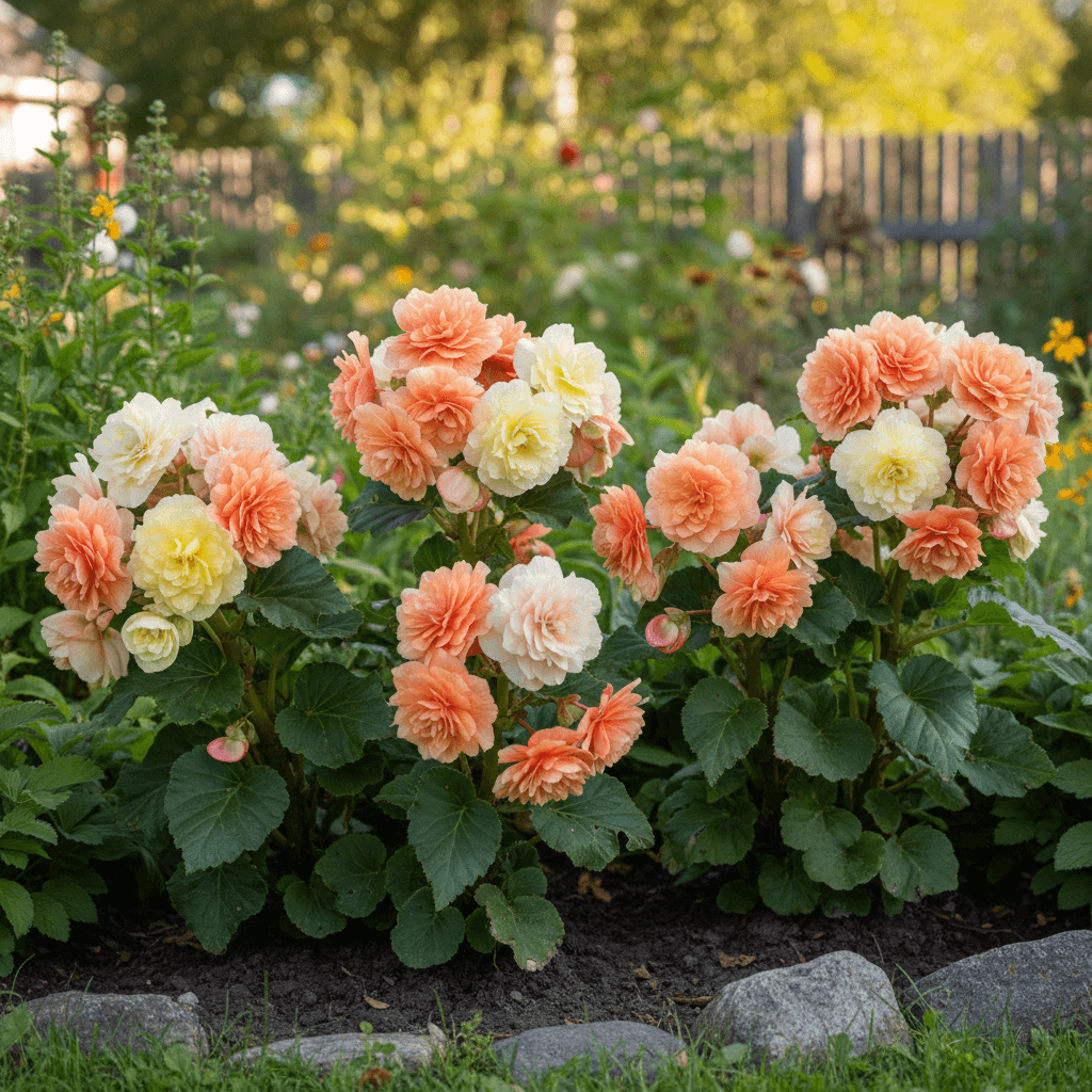 Trädgårdsbegonia – knölväxt för skuggiga krukor