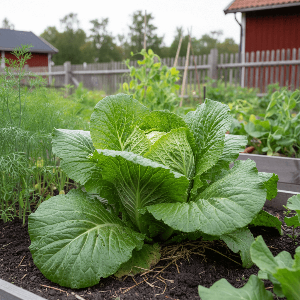 Pak choi – snabbväxande bladgrönsak