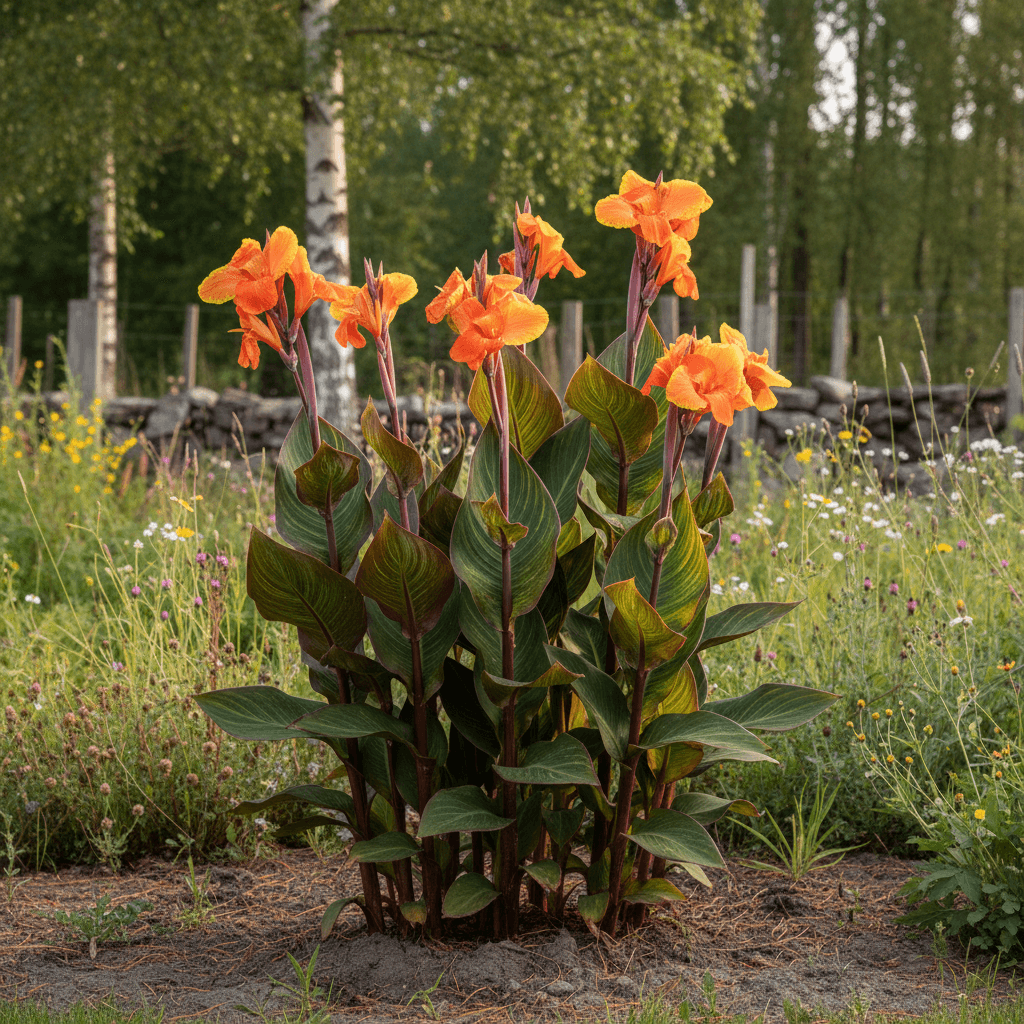 Blomsterkanna – odla tropisk knölväxt i Sverige