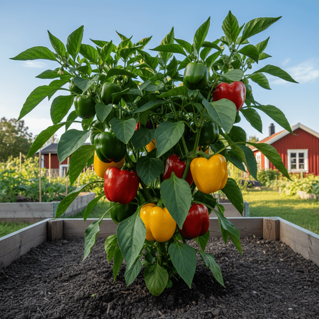 Paprika – odla frukterna framgångsrikt