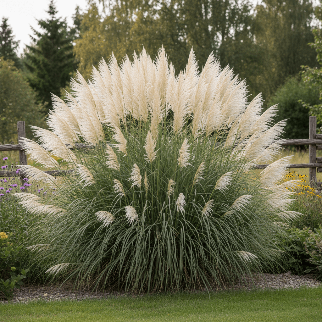 Pampasgräs – plantering och vintertäckning