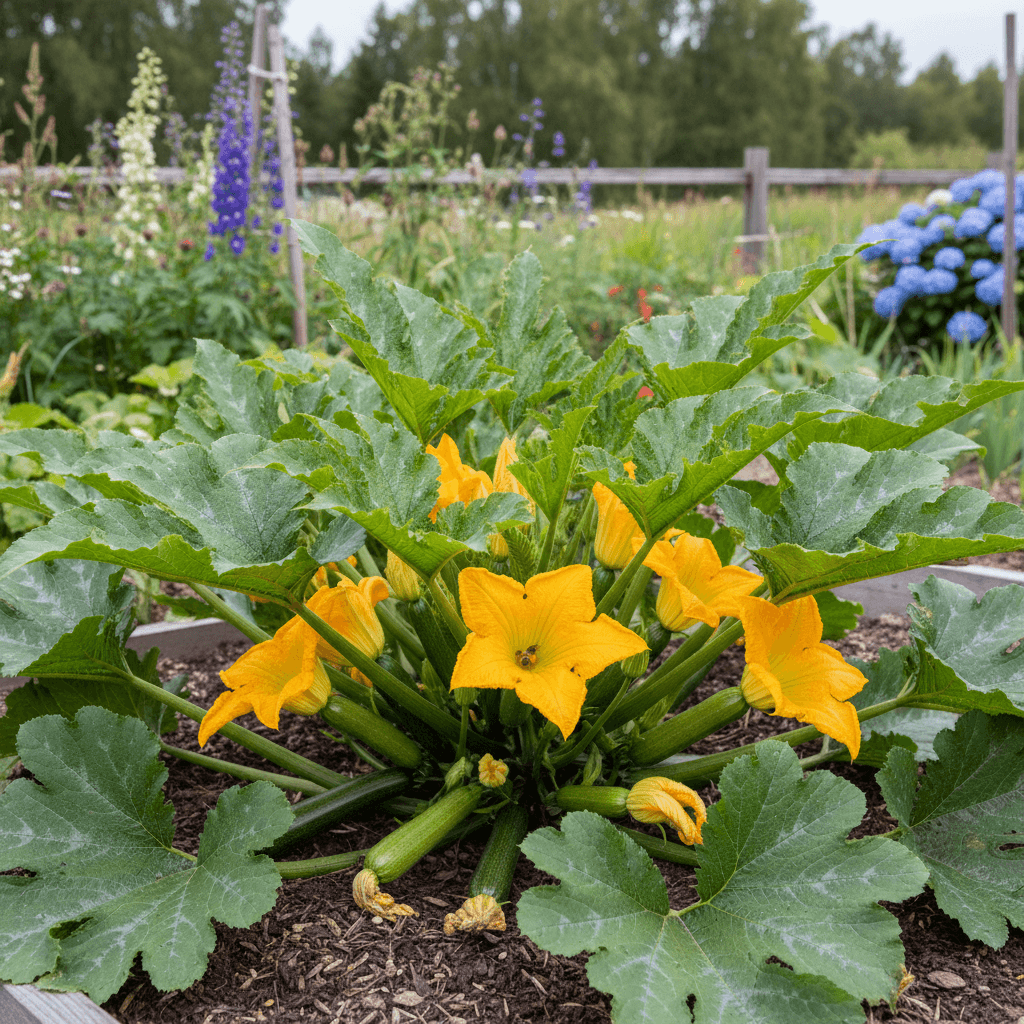 Zucchini – från frö till skörd