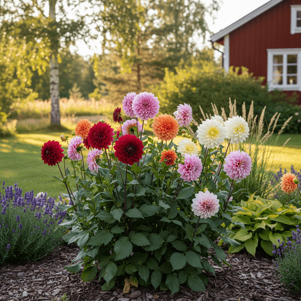 Dahlia – knölväxt med spektakulär blomning