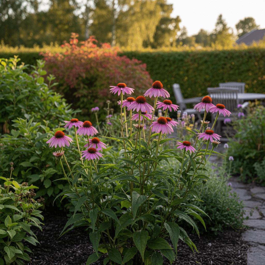 Röd solhatt – en torktålig perenn som blommar juli till september