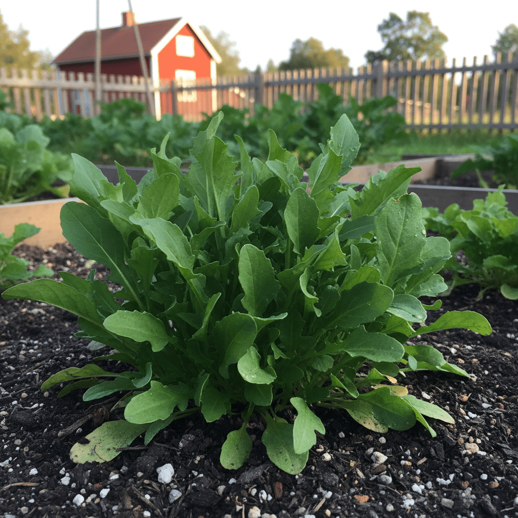 Rucola – snabbväxande bladgrönsak för kontinuerlig skörd