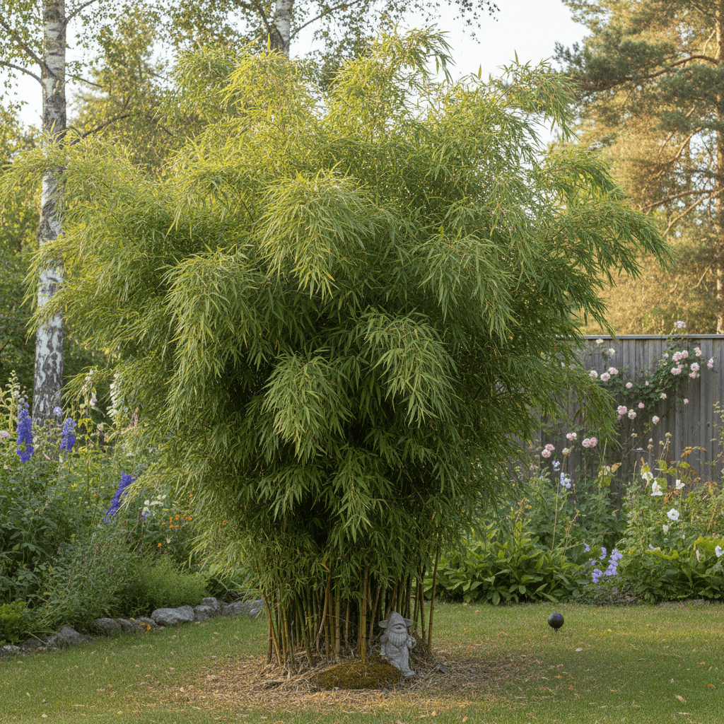 Glansbambu – tuvvuxen bambu för svenska trädgårdar