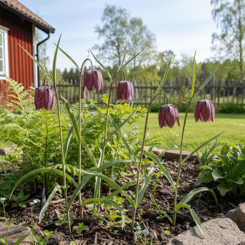 Kungsängslilja – rutmönstrad vårblommare