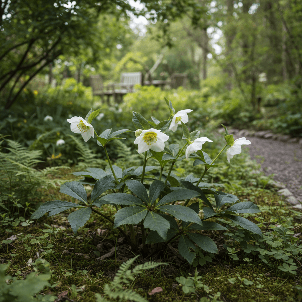 Julros – blomstrar under snön