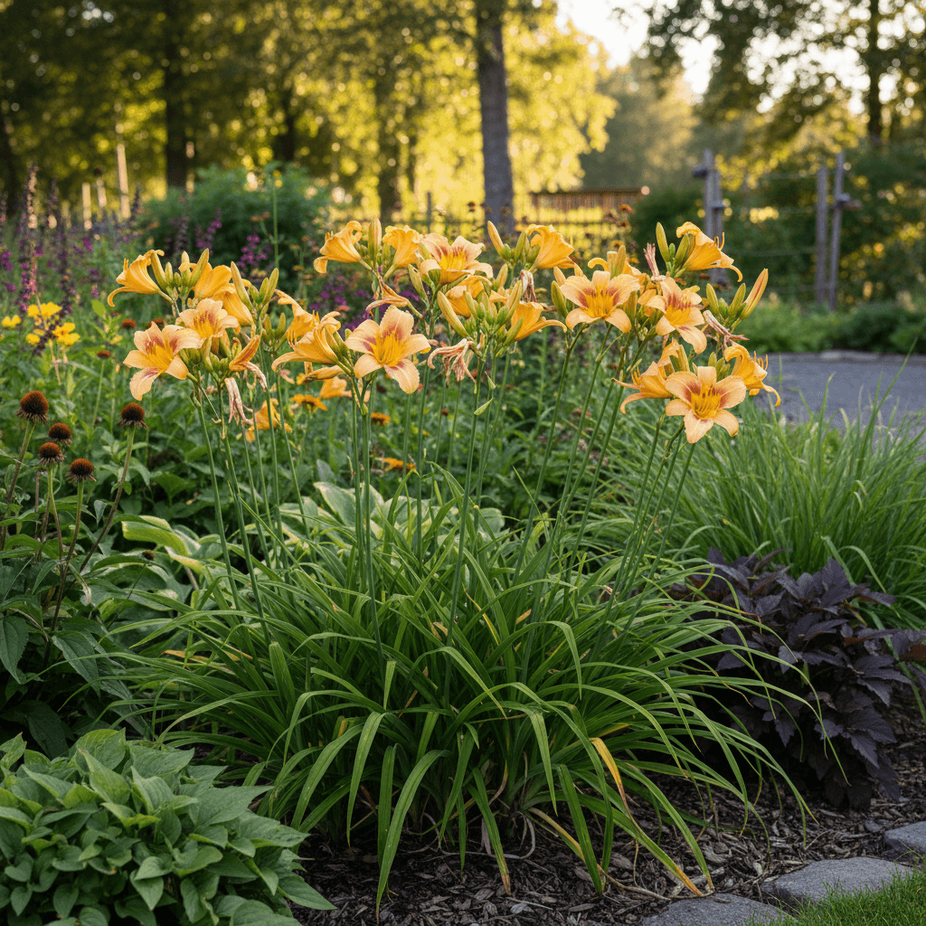 Daglilja – tålig perenn för färgrik blomning