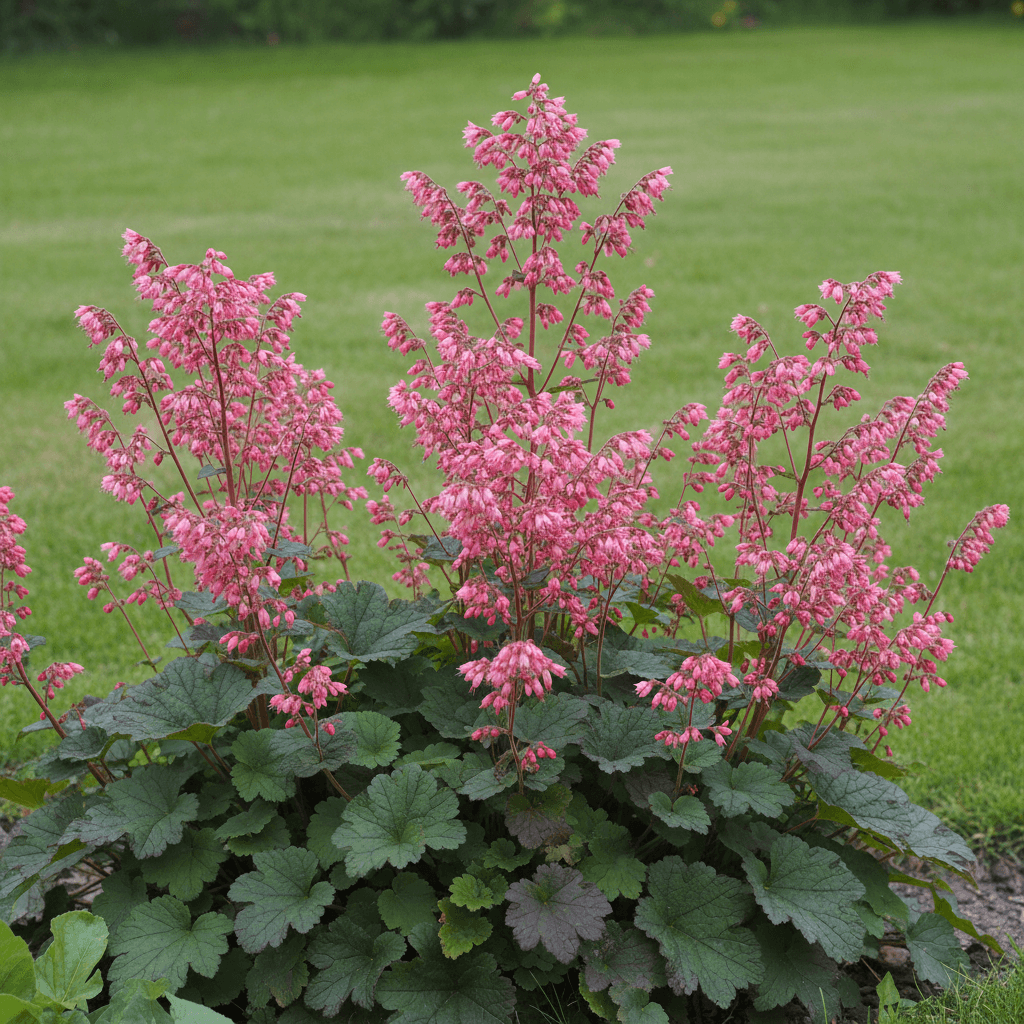 Blodalunrot – färgglada blad och skira blomställningar