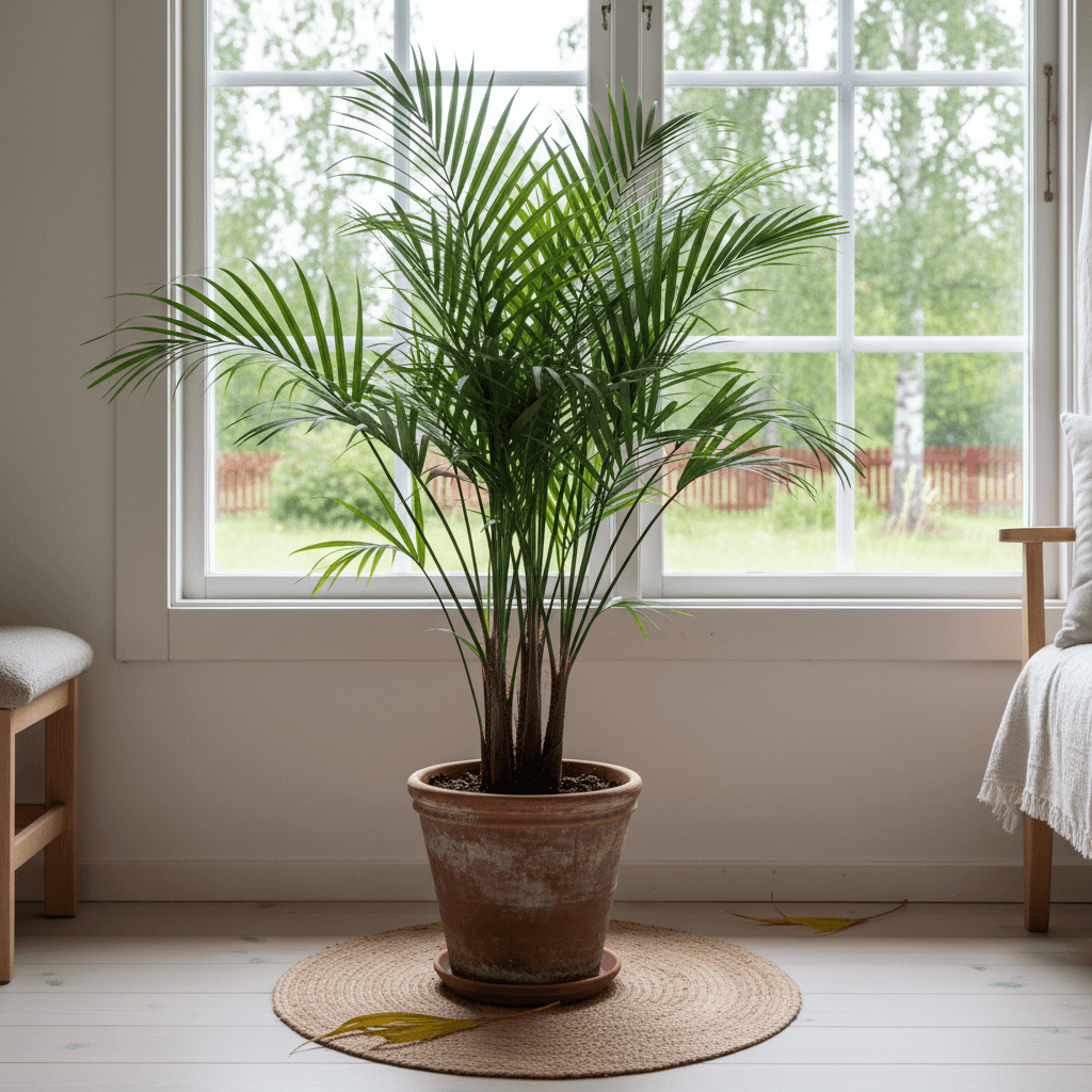 Paradispalm – tropisk krukväxt för inomhus