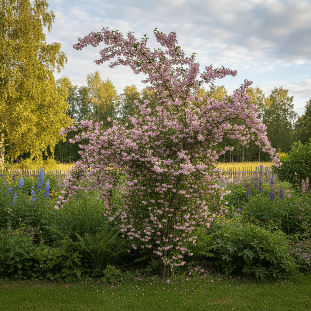 Paradisbuske – blomning på fjolårsved