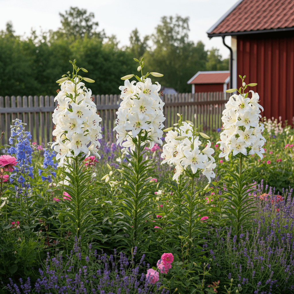 Madonnalilja – vit klassiker med intensiv doft