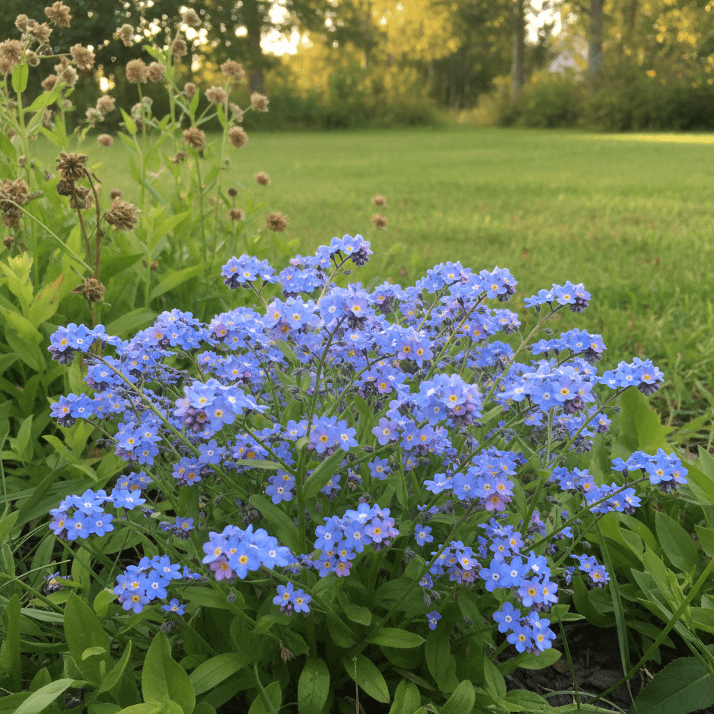 Förgätmigej – tvåårigt blått blomstermirakel