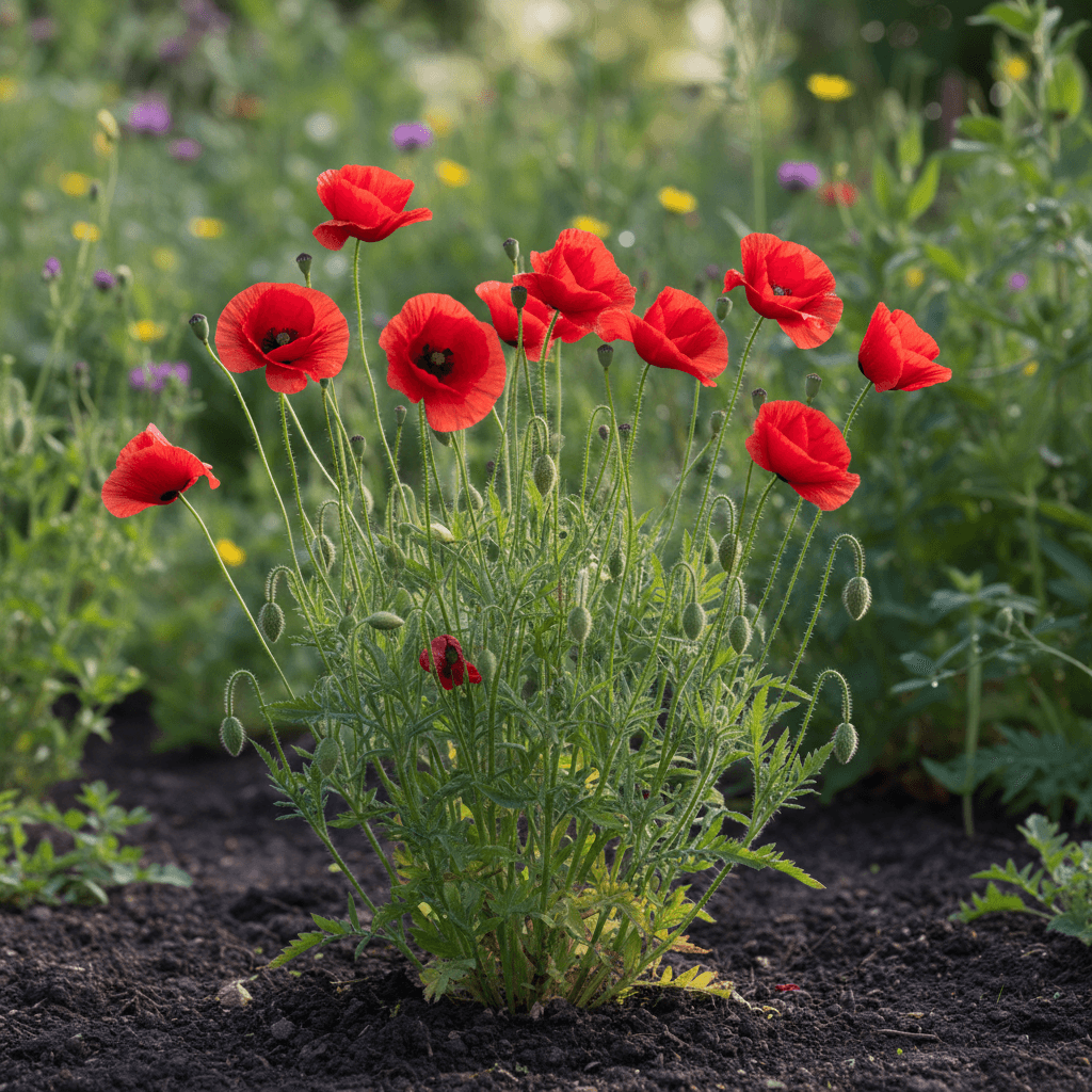 Kornvallmo – så odlar du denna ettåriga sommarblomma