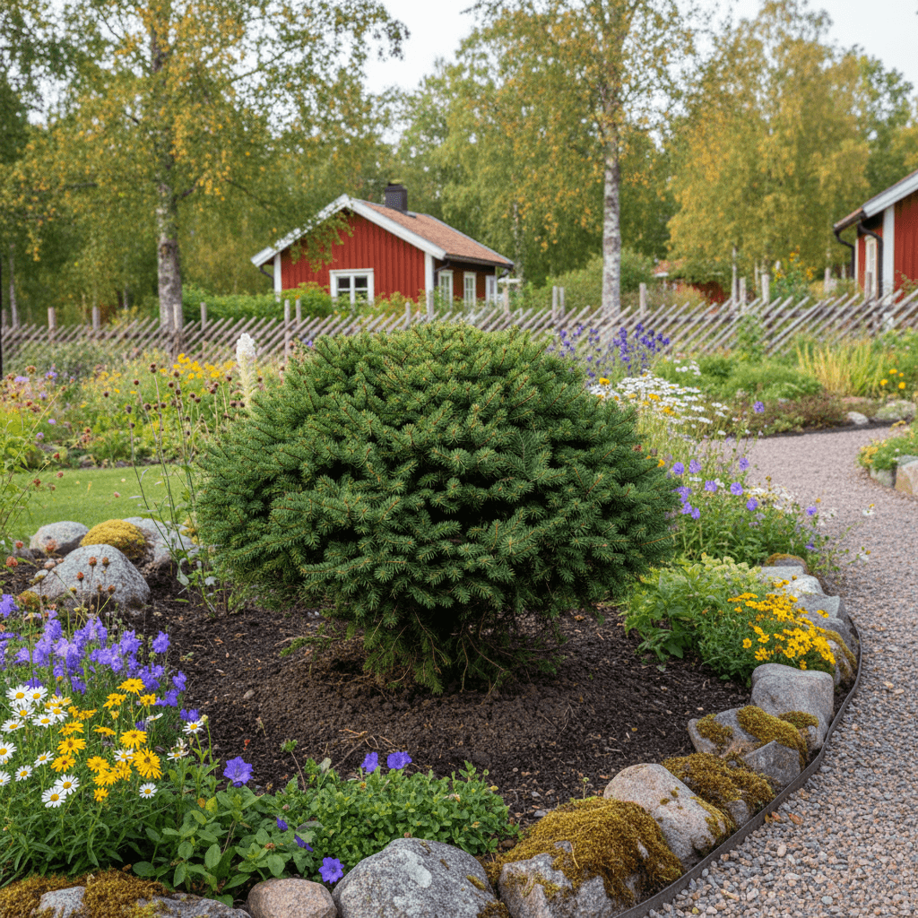 Gran 'Little Gem' – dvärggran för små utrymmen