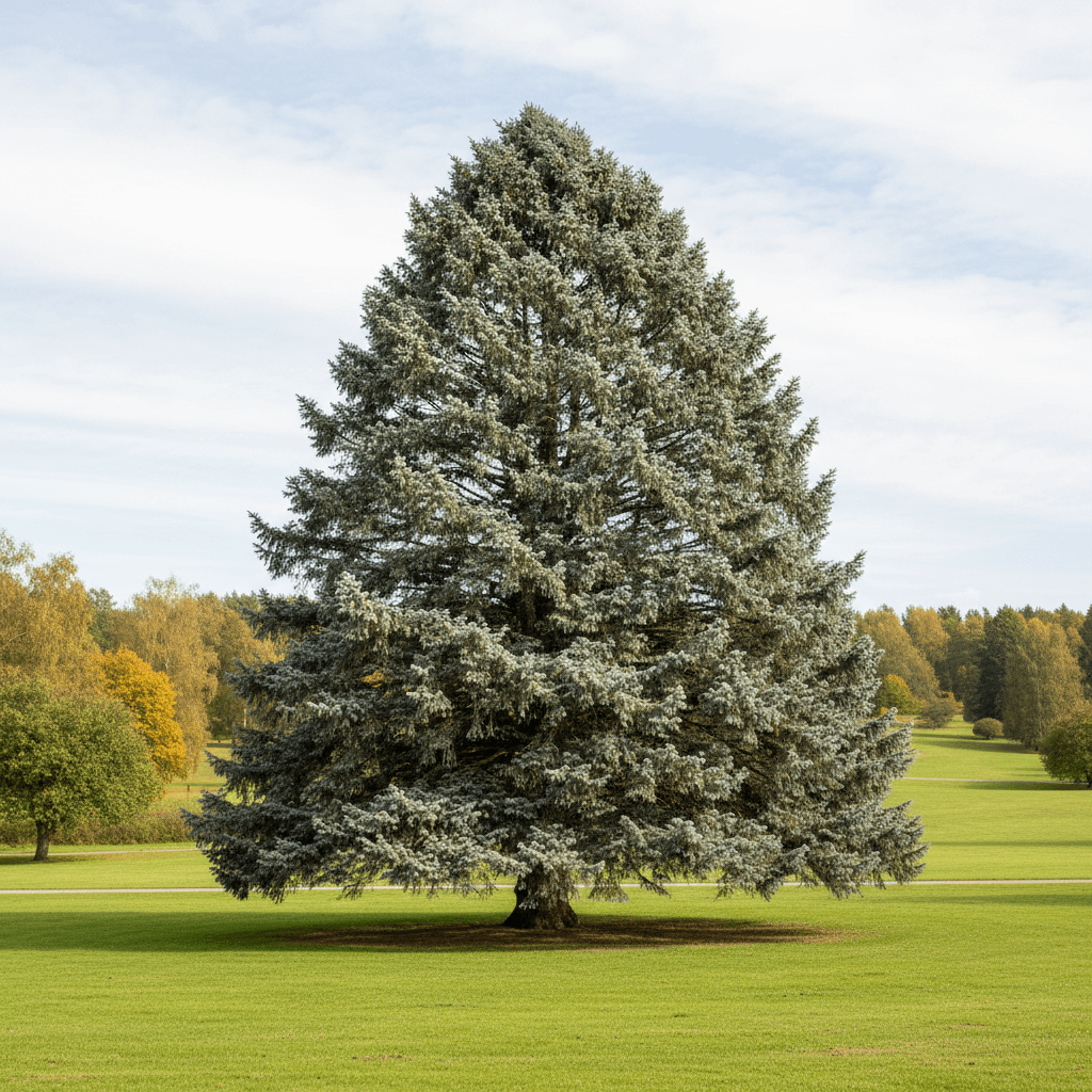 Krypblågran 'Glauca Procumbens' – långsam, silverblå marktäckare