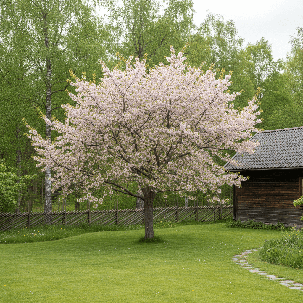 Prydnadskörsbär – vårblomst för svenska trädgårdar
