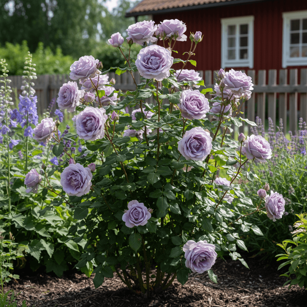 Ros 'Blue Moon' – lila tehybrid med intensiv doft