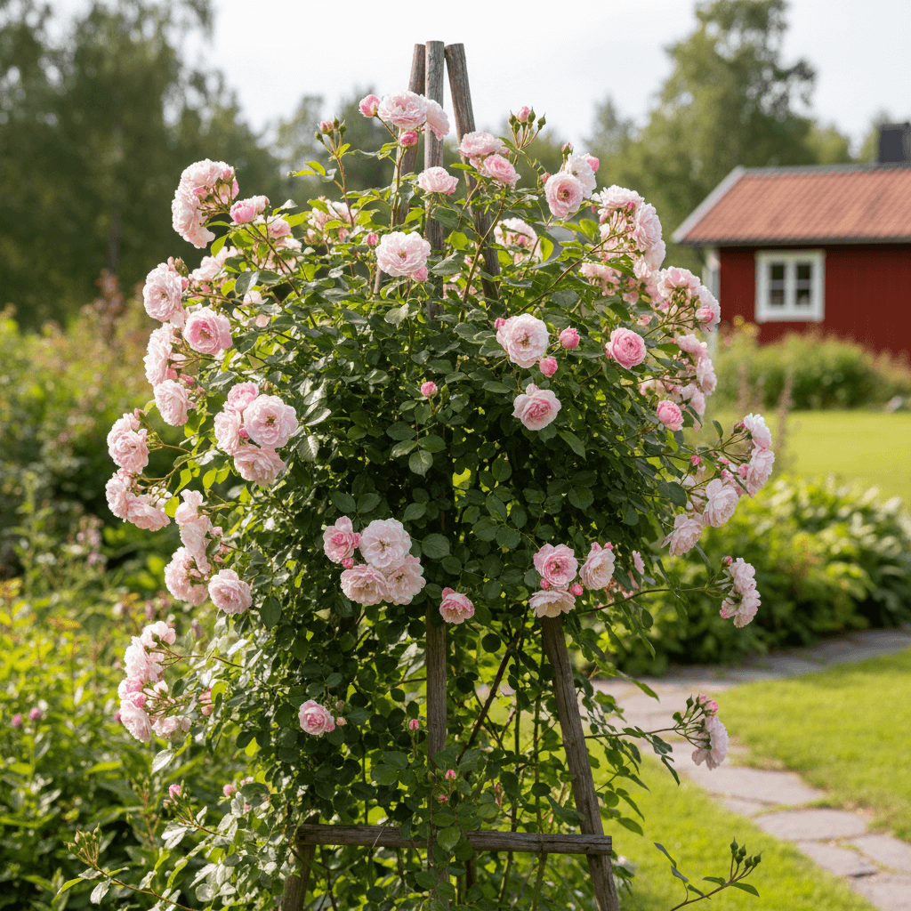 Polyantharos – rabattros med långvarig blomning
