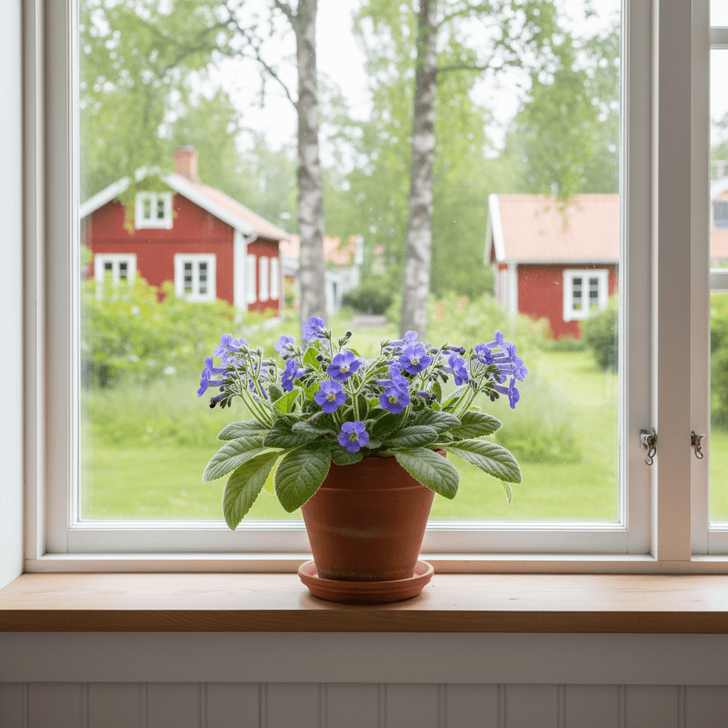 Kornettblomma – blommar från vår till höst inomhus